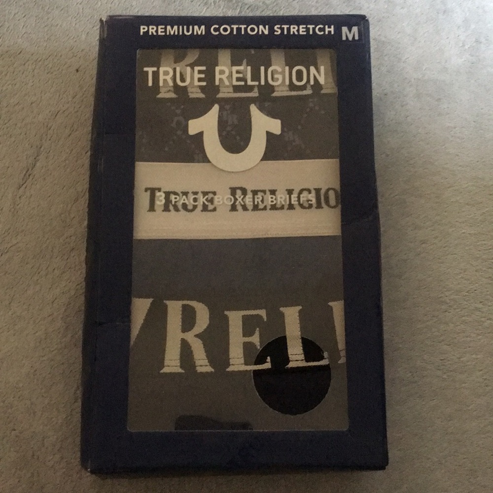 True Religion Boxer Briefs 3pk Size (M)